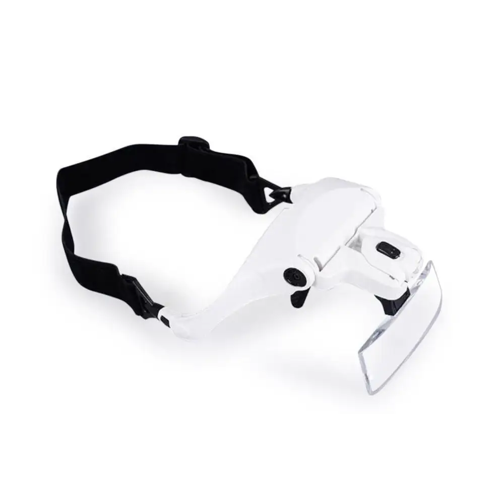 Headband Magnifier Glass With Lamp - Diamond Painting Accessory