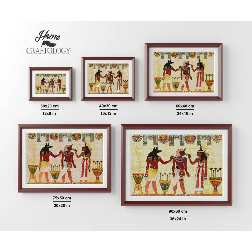 Hieroglyphics - Premium Diamond Painting Kit - Diamond Painting Kit