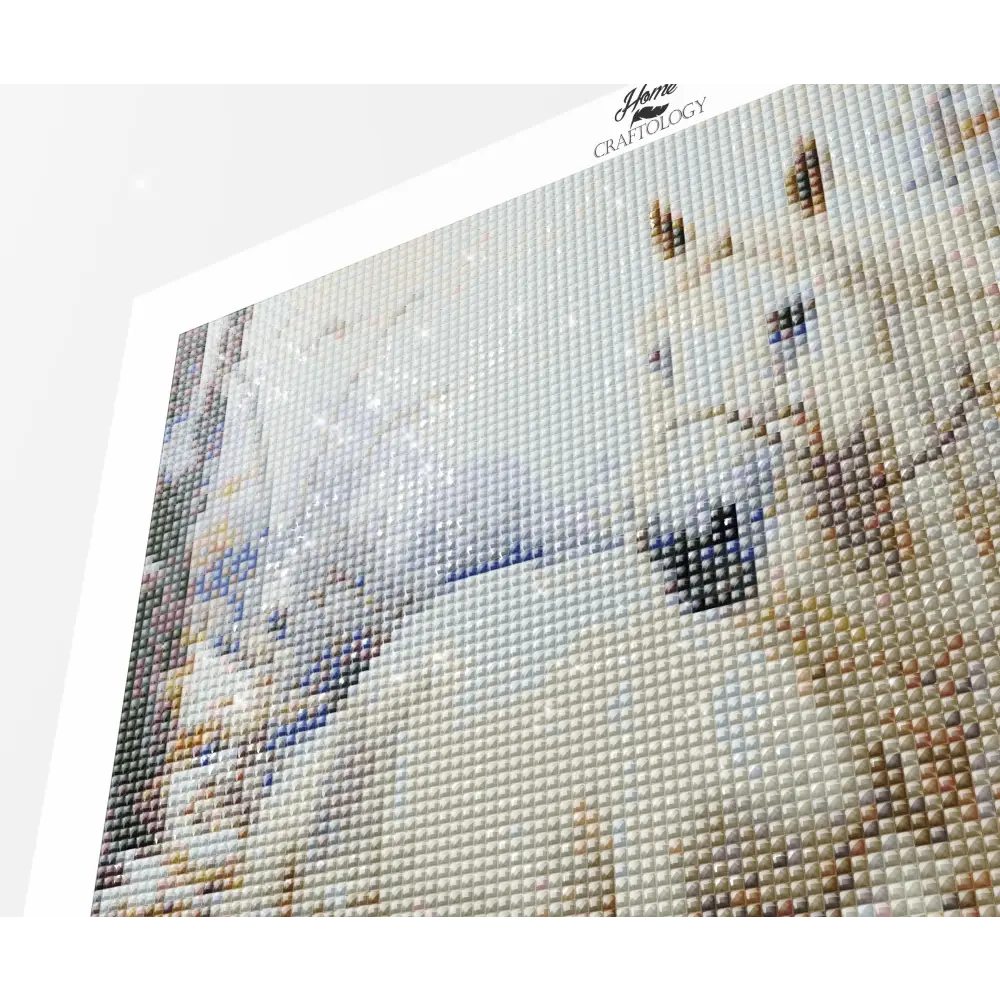 Horse in Winter - Exclusive Premium Diamond Painting Kit - Diamond Painting Kit