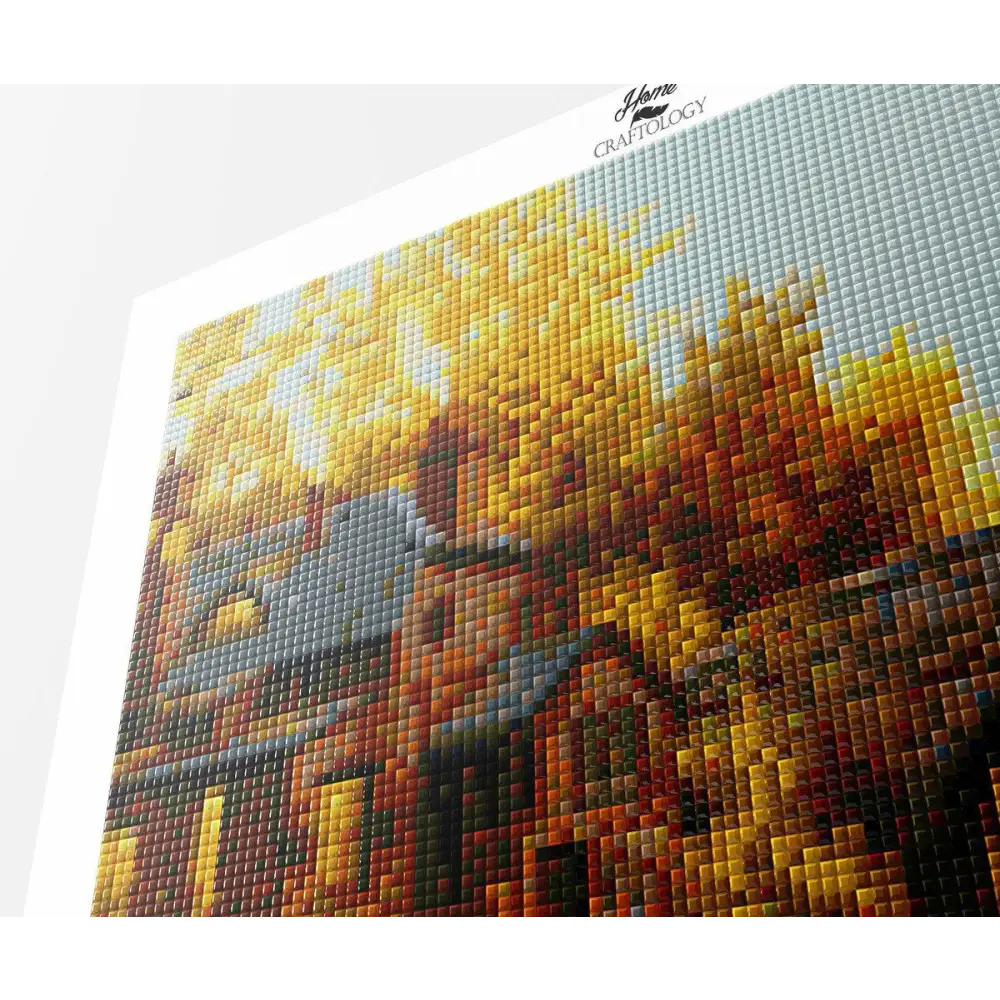 House by the River - Premium Diamond Painting Kit - Diamond Painting Kit