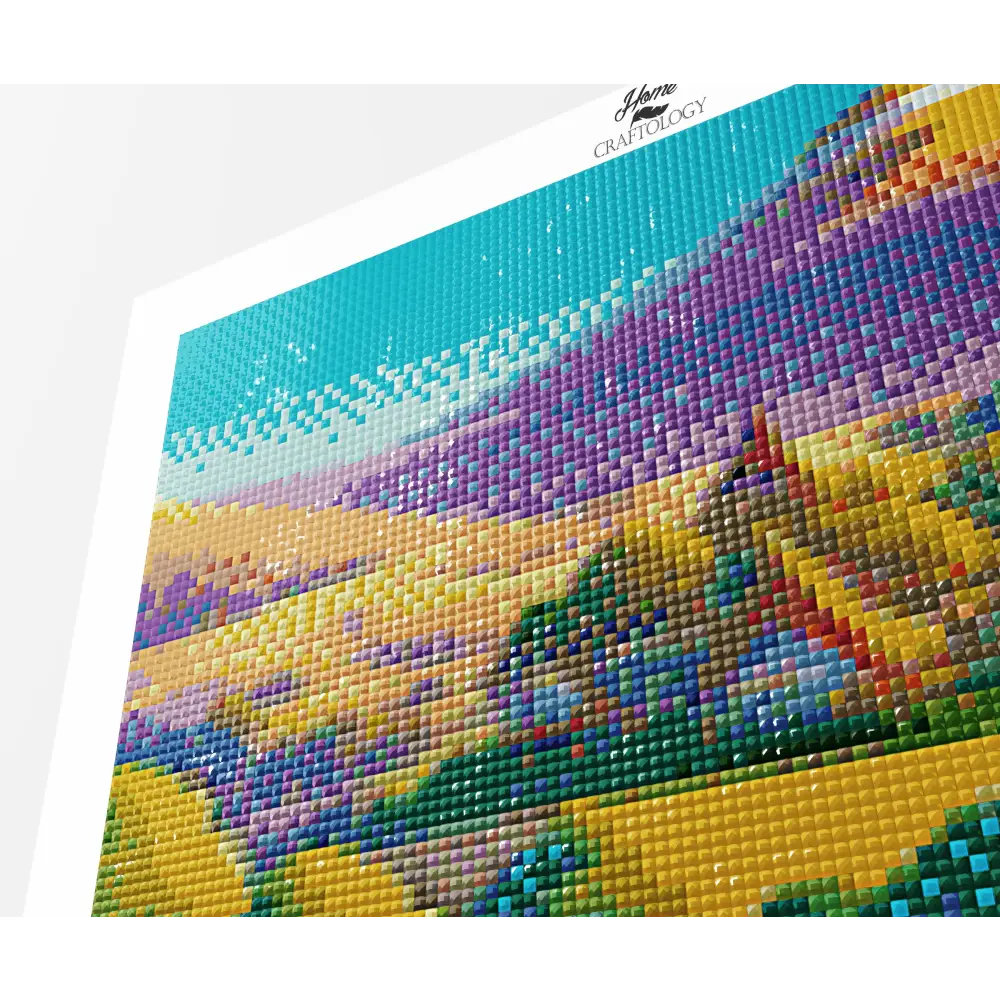 House on the Mountain - Premium Diamond Painting Kit - Diamond Painting Kit