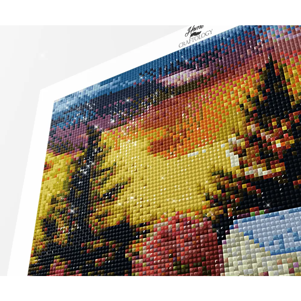 House with a Black Cat - Premium Diamond Painting Kit - Diamond Painting Kit