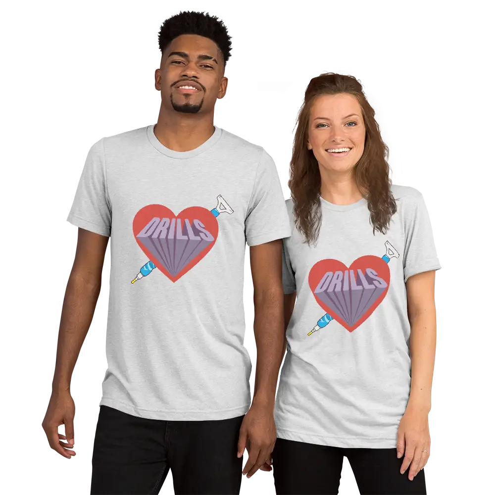 I love Diamond Drills Unisex Short sleeve t-shirt