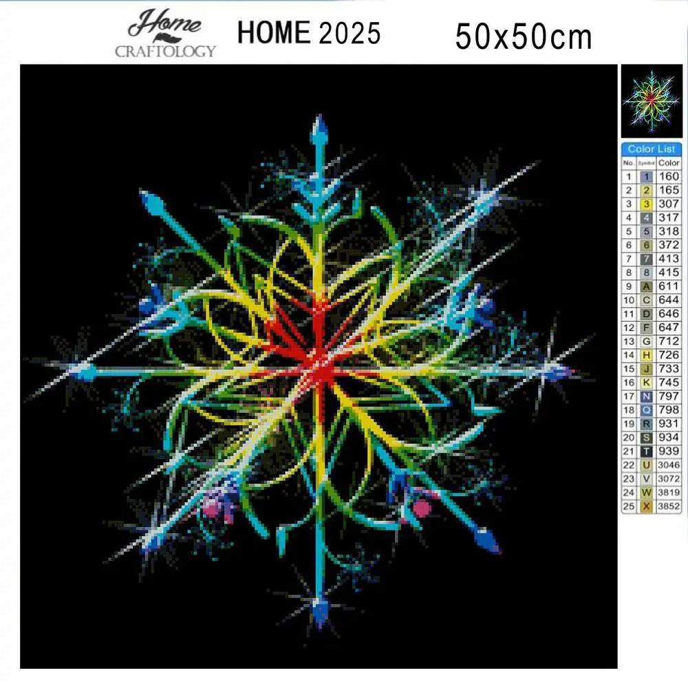 Ice Crystal - Premium Diamond Painting Kit - Diamond Painting Kit