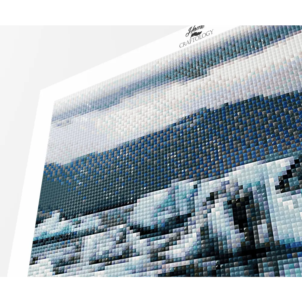 Icebergs - Premium Diamond Painting Kit - Diamond Painting Kit