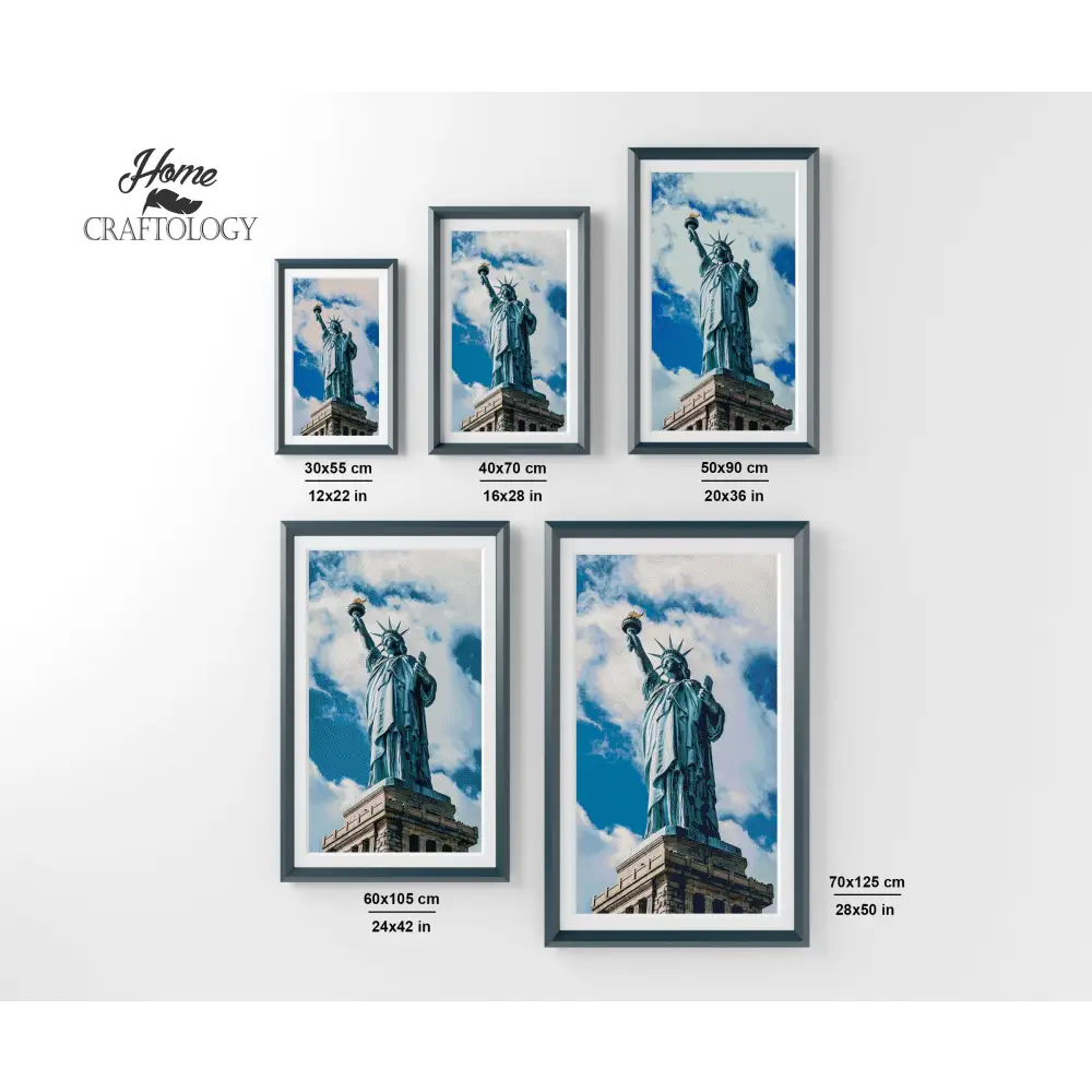 Iconic Statue of Liberty - Premium Diamond Painting Kit - Diamond Painting Kit