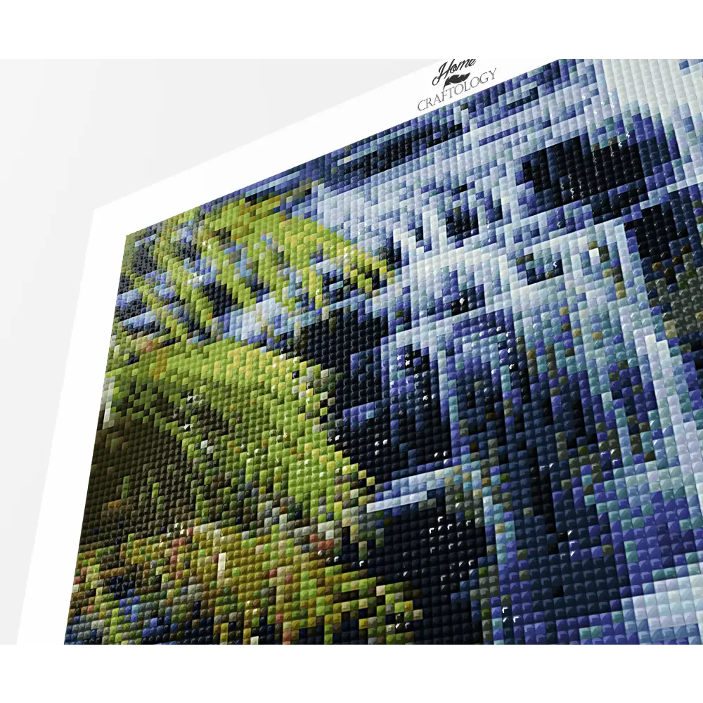 Idyll Waterfall - Premium Diamond Painting Kit - Diamond Painting Kit