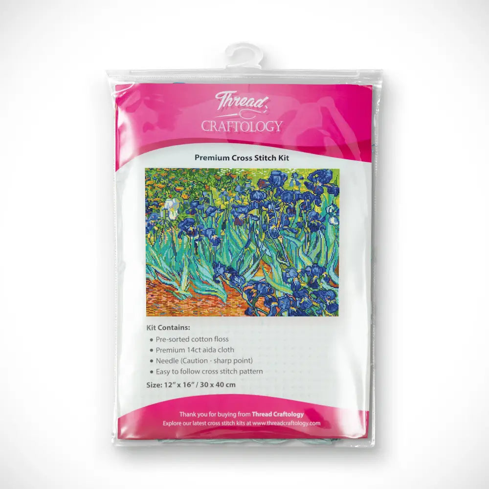 Irises Kit - Cross Stitch - Cross Stitch Kit