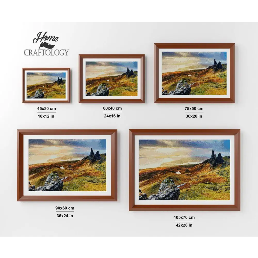 Isle of Skye - Premium Diamond Painting Kit - Diamond Painting Kit