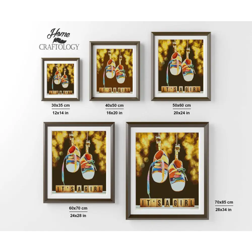 It’s a Girl - Premium Diamond Painting Kit - Diamond Painting Kit