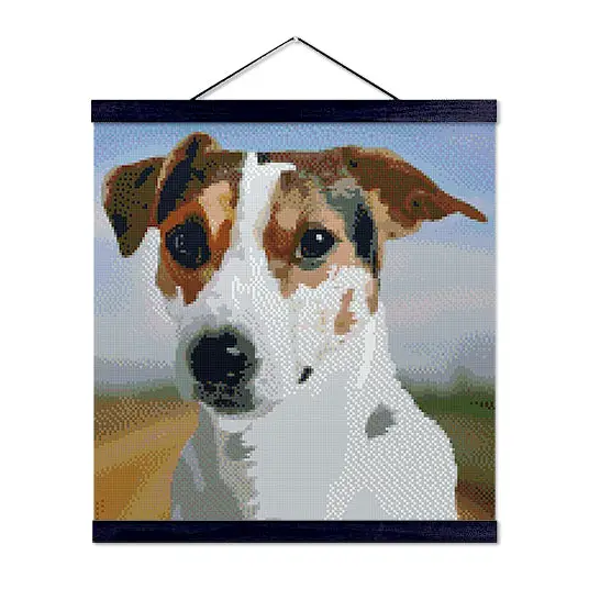Jack Russel Terrier - Exclusive Premium Diamond Painting Kit - Diamond Painting Kit