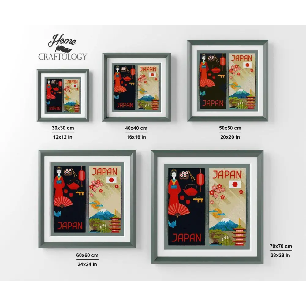 Japan - Diamond Painting Kit - Home Craftology