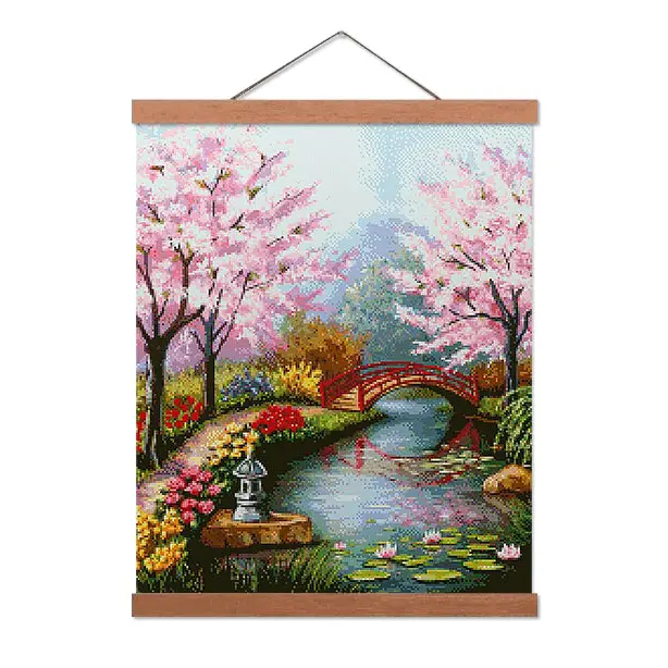 Japanese Garden - Exclusive Premium Diamond Painting Kit - Diamond Painting Kit