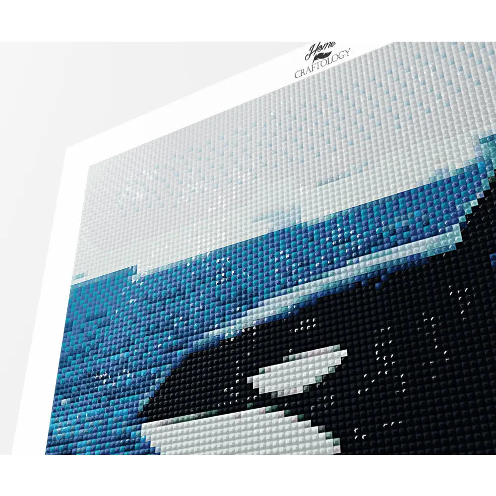 Jumping Orca - Premium Diamond Painting Kit - Diamond Painting Kit