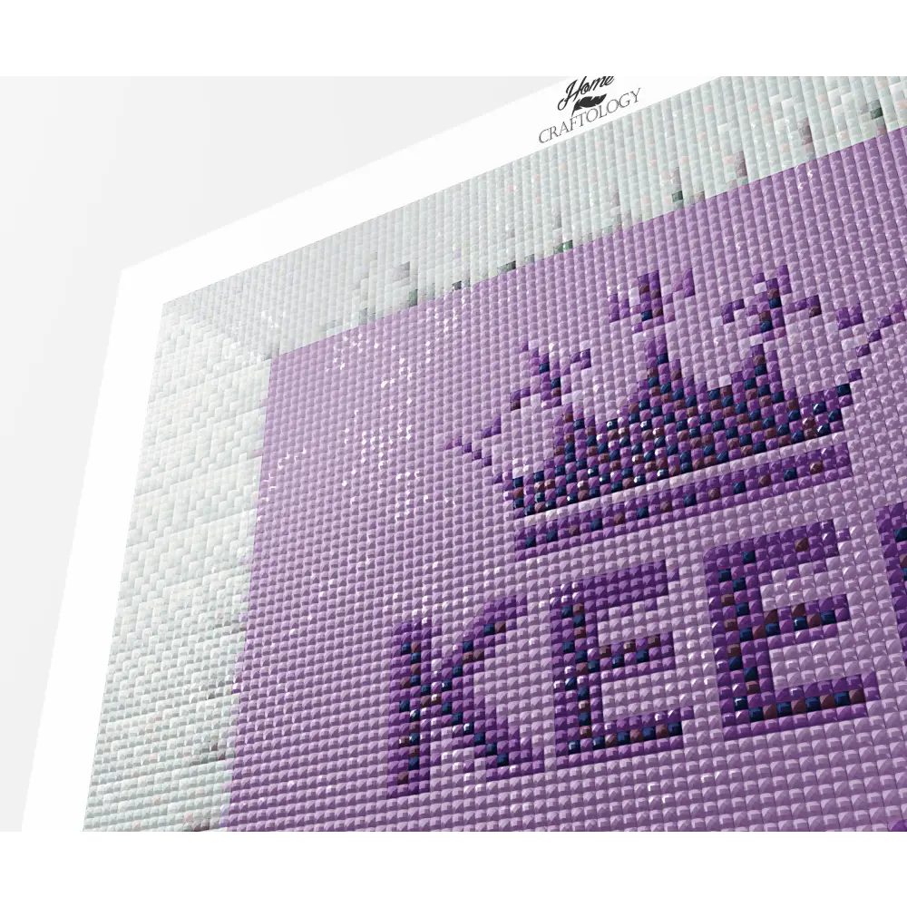 Keep Calm and Carry On - Premium Diamond Painting Kit - Diamond Painting Kit