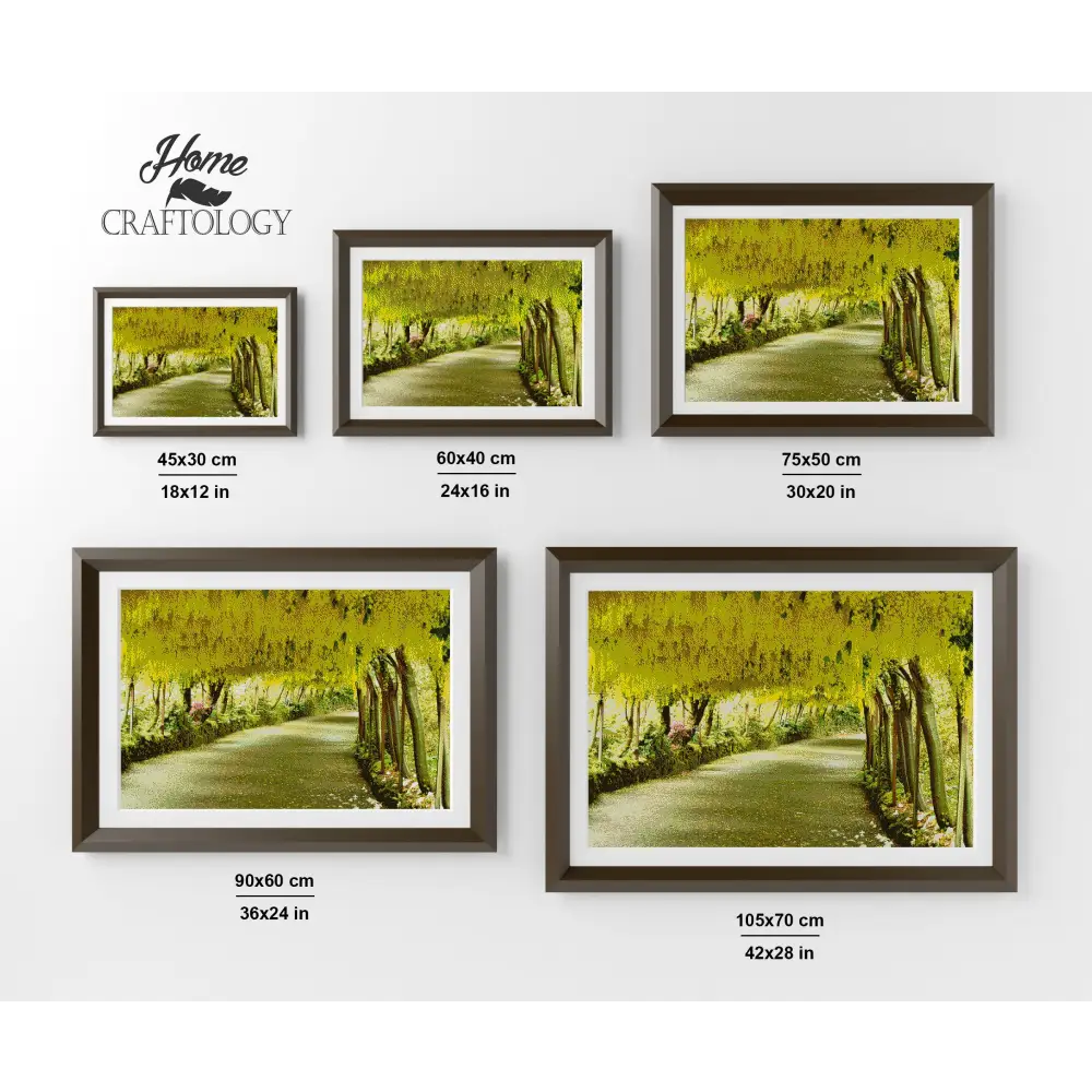 Laburnum Arch - Premium Diamond Painting Kit - Diamond Painting Kit