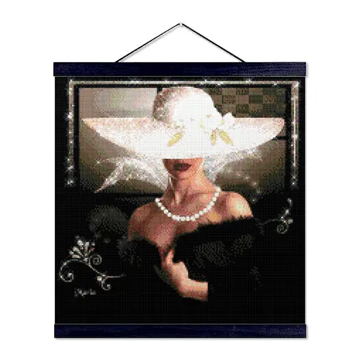 Lady in Diamonds - Premium Diamond Painting Kit - Diamond Painting Kit