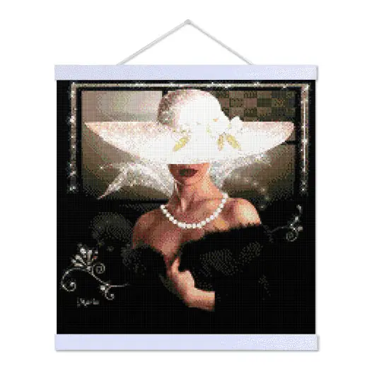 Lady in Diamonds - Premium Diamond Painting Kit - Diamond Painting Kit