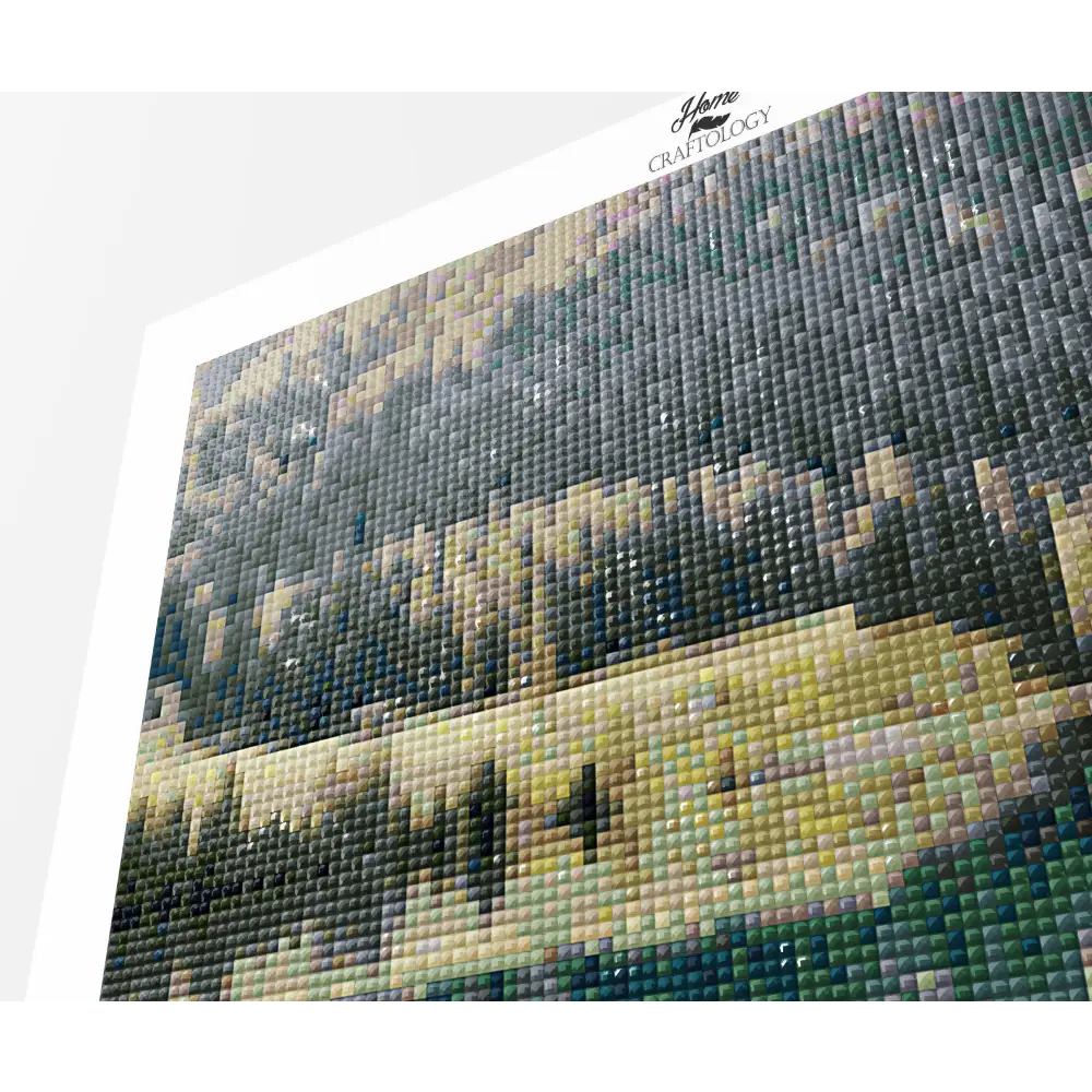 Lake Davos - Premium Diamond Painting Kit - Diamond Painting Kit