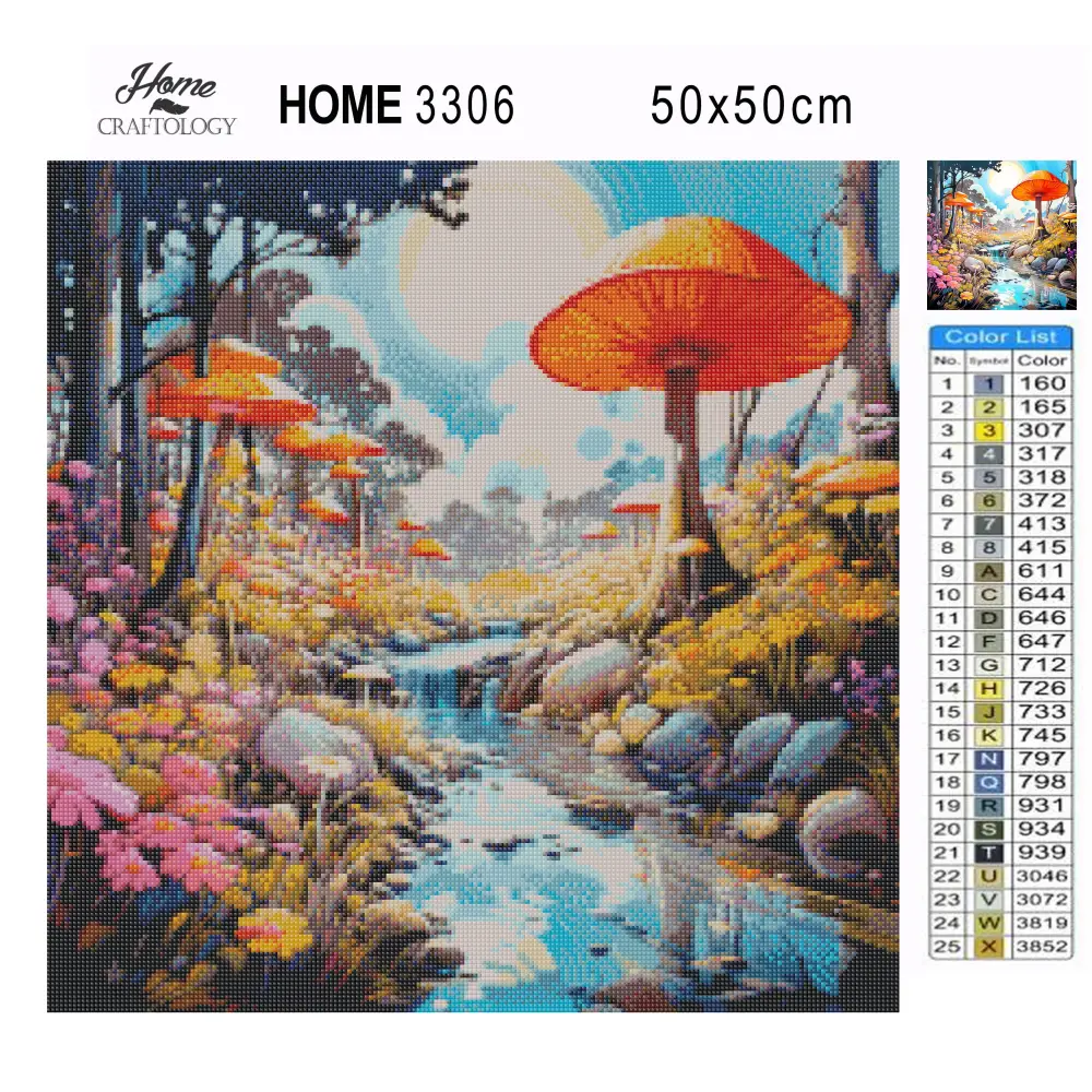 Land of Wonders - Exclusive Premium Diamond Painting Kit - Diamond Painting Kit