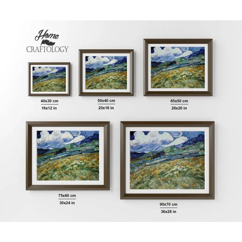 Landscape from Saint Remy - Premium Diamond Painting Kit - Diamond Painting Kit
