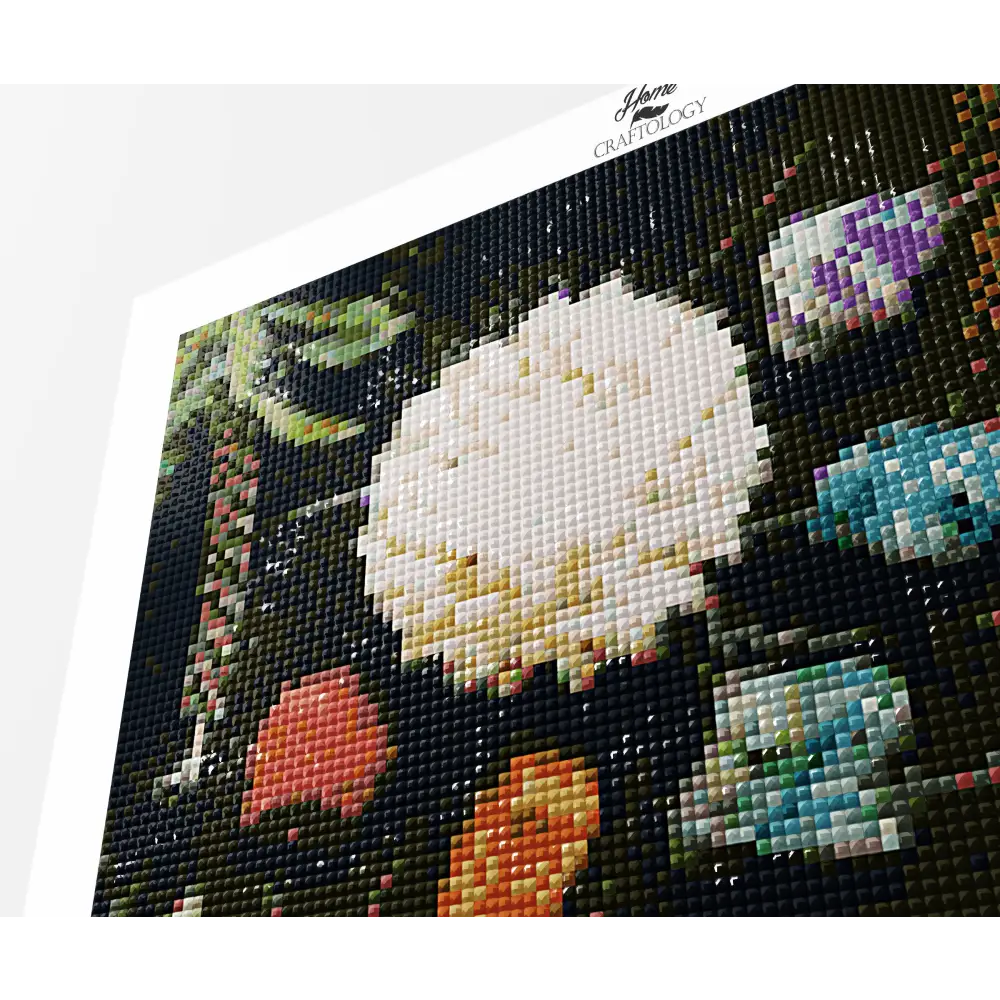 Leaves and Crystals - Premium Diamond Painting Kit - Diamond Painting Kit