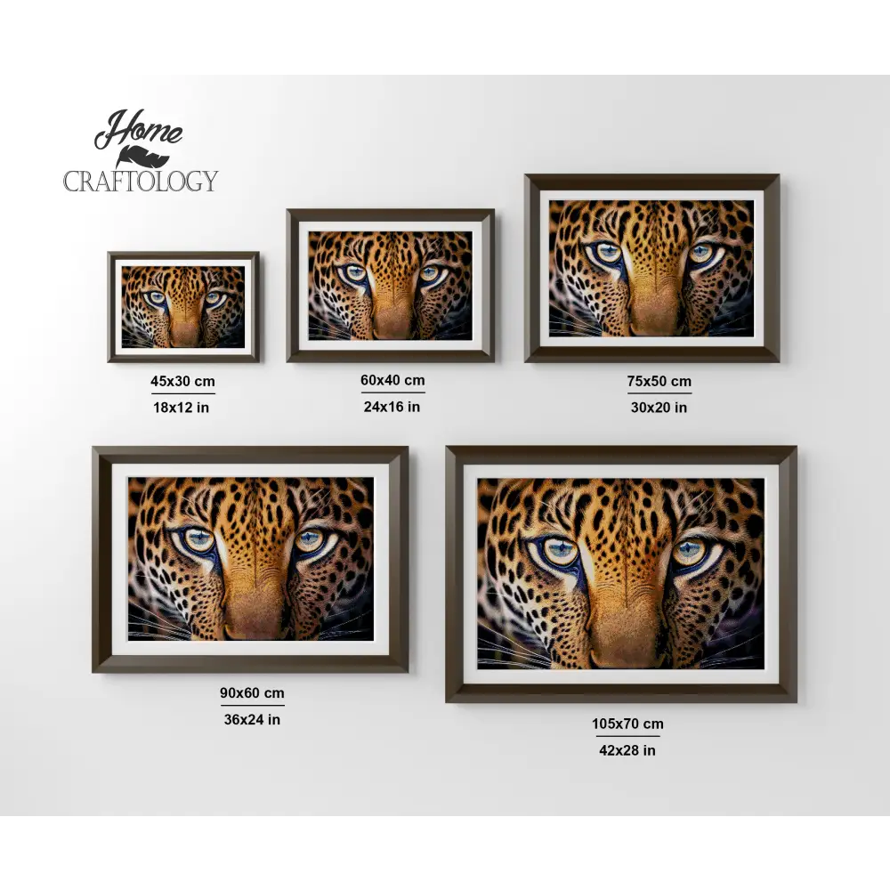 Leopard Eyes - Premium Diamond Painting Kit - Diamond Painting Kit