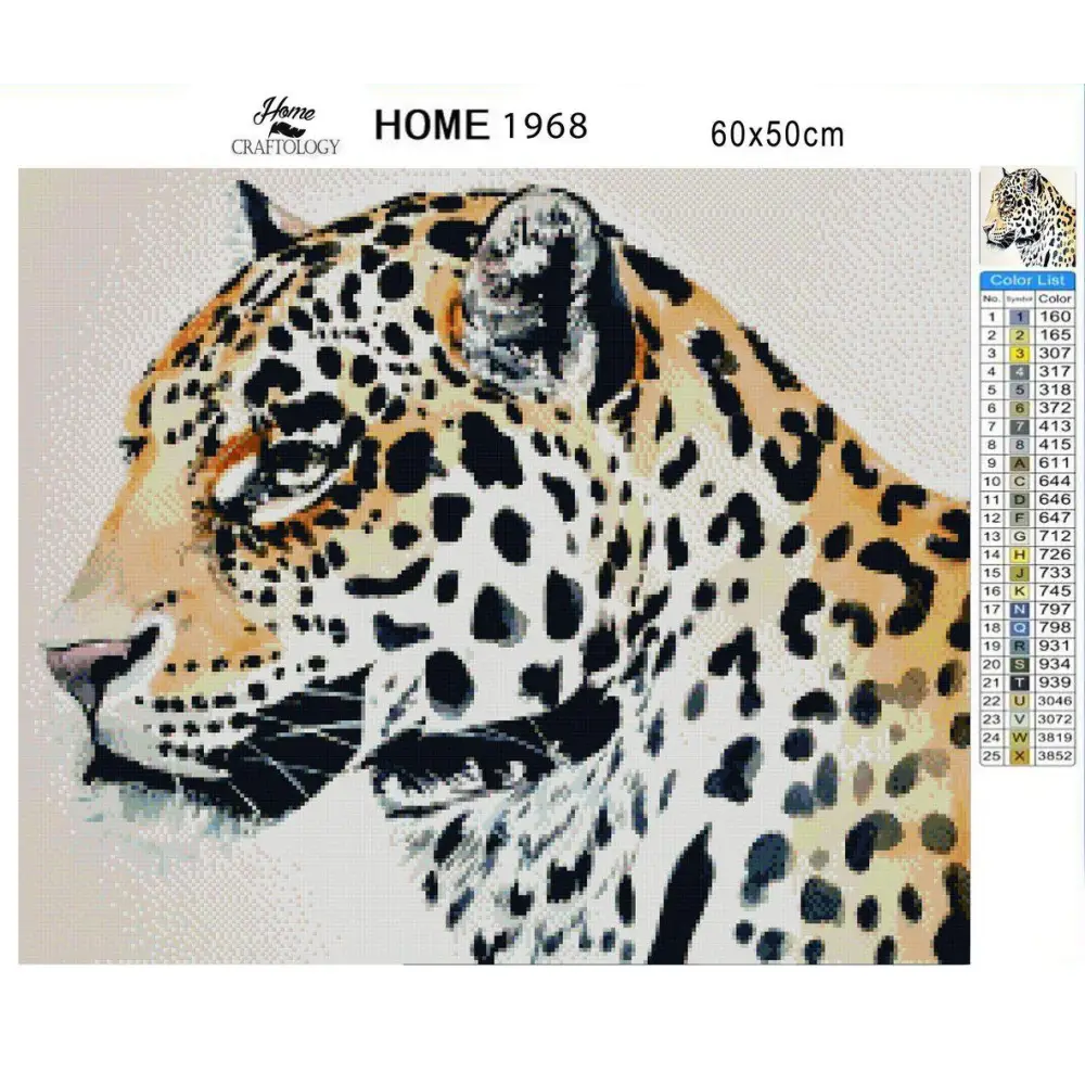 Leopard - Premium Diamond Painting Kit - Diamond Painting Kit