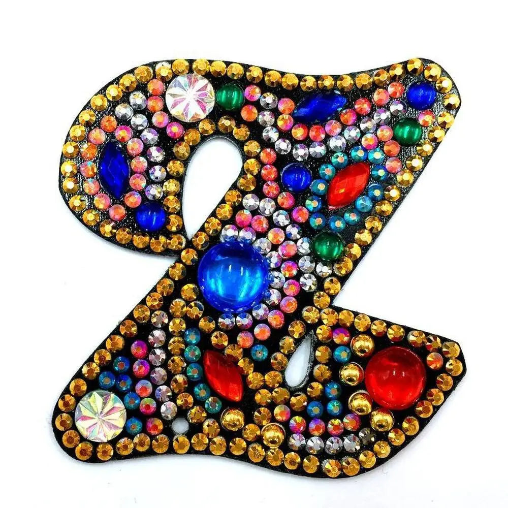 Letters - Diamond Painting Keychain - Z - Keychain