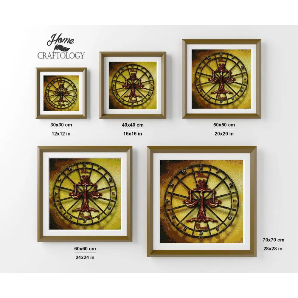 Libra Horoscope - Premium Diamond Painting Kit - Diamond Painting Kit
