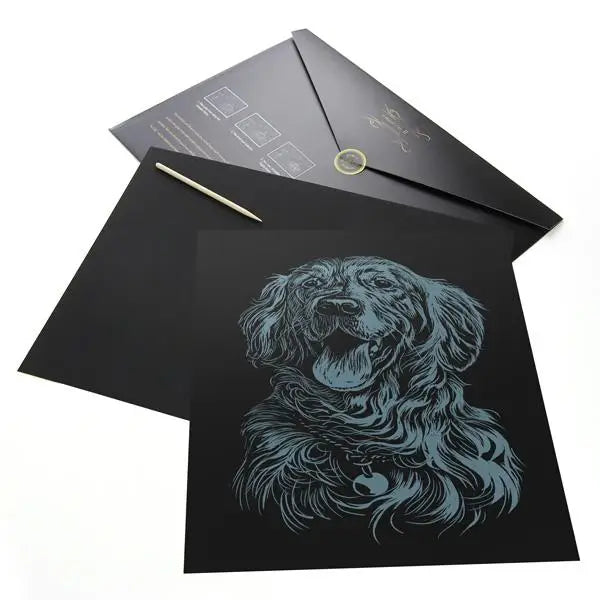 Life Is Better With A Dog Scratch Painting Bundle - Scratch Painting