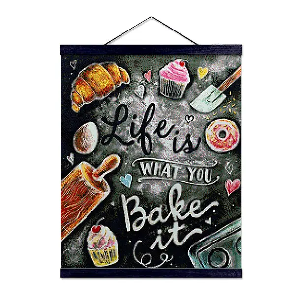Life is What you Bake it - Exclusive Premium Diamond Painting Kit - Diamond Painting Kit