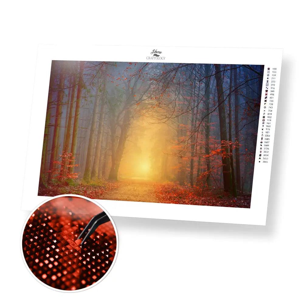 Light of Hope - Premium Diamond Painting Kit - 45x30cm / 18x12’’ / Square (Most Popular) - Diamond Painting Kit