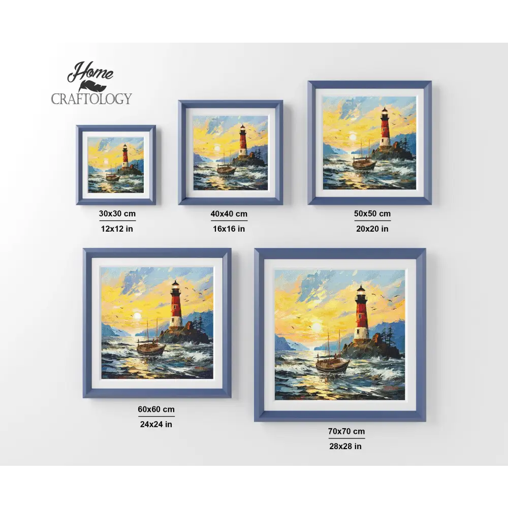 Lighthouse Painting - Exclusive Premium Diamond Painting Kit - Diamond Painting Kit