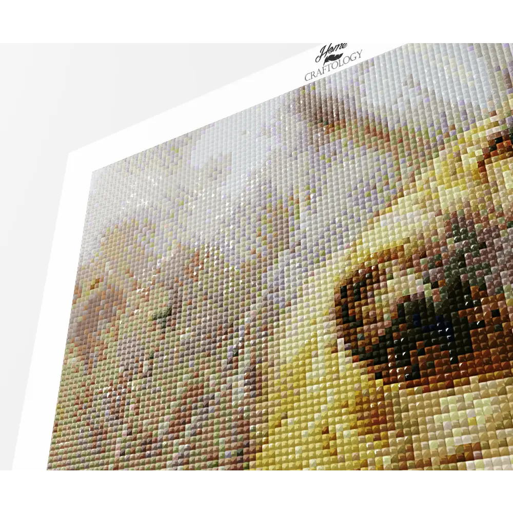 Lion and Girl Bonding - Premium Diamond Painting Kit - Diamond Painting Kit