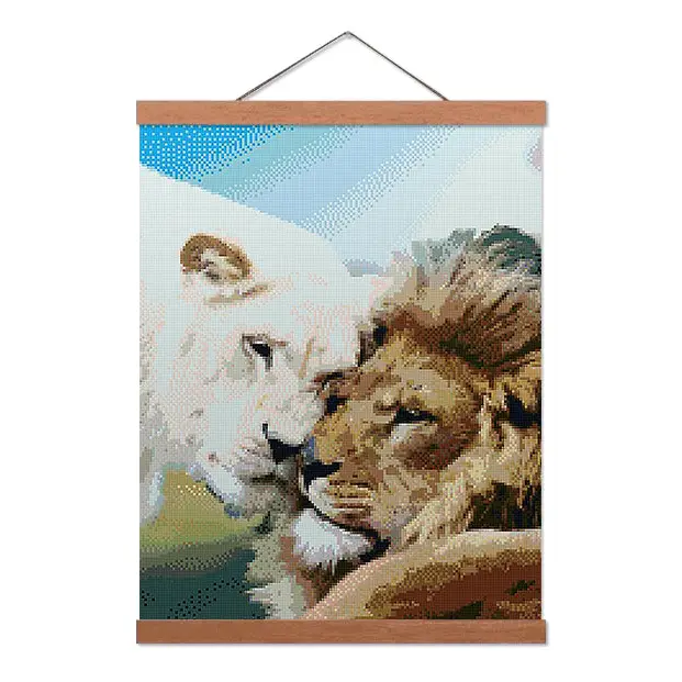 Lions - Exclusive Premium Diamond Painting Kit - Diamond Painting Kit