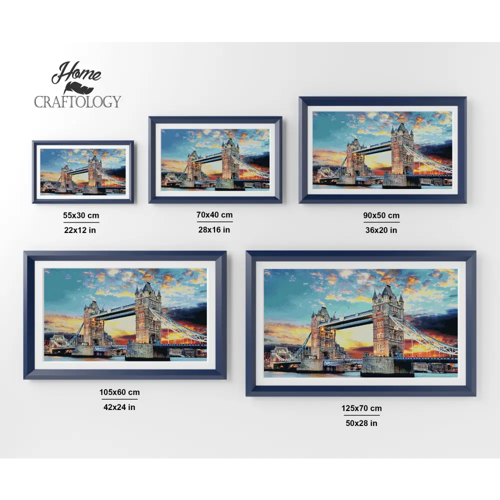 London Bridge - Premium Diamond Painting Kit - Diamond Painting Kit