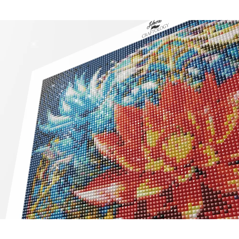 Lotus Mandala - Exclusive Premium Diamond Painting Kit - Diamond Painting Kit