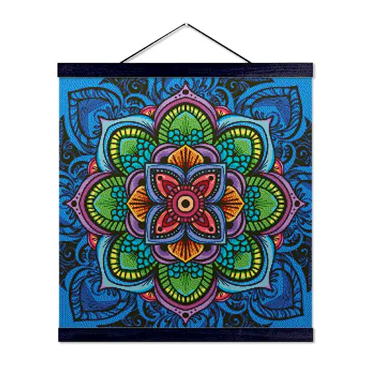 Lotus Mandala - Premium Diamond Painting Kit - Diamond Painting Kit