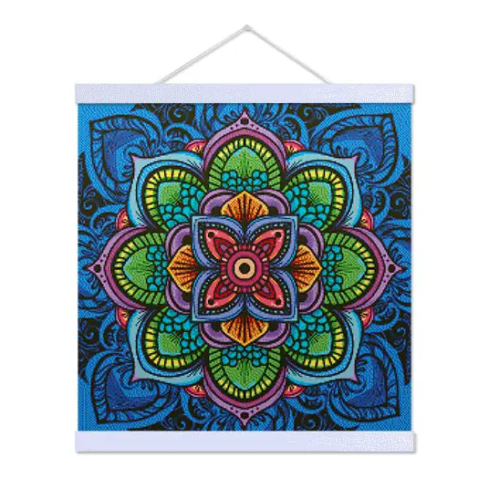 Lotus Mandala - Premium Diamond Painting Kit - Diamond Painting Kit