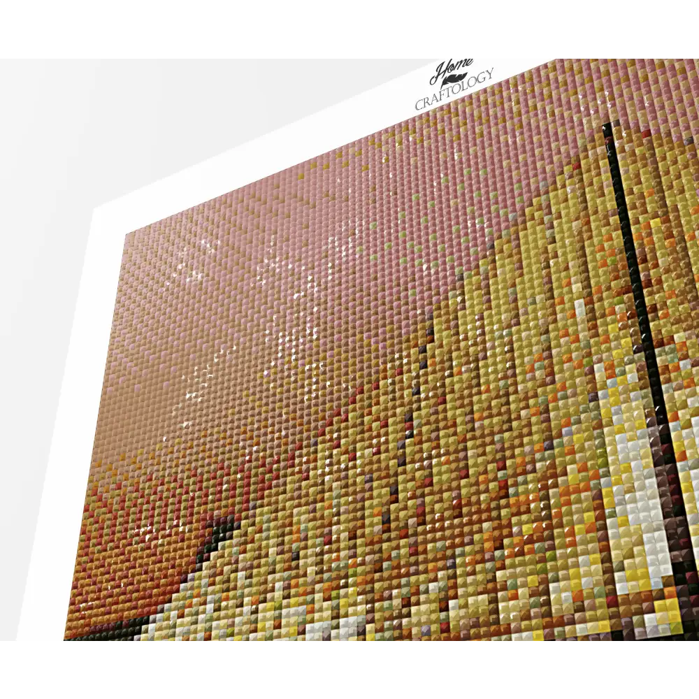Louvre Pyramid - Premium Diamond Painting Kit - Diamond Painting Kit