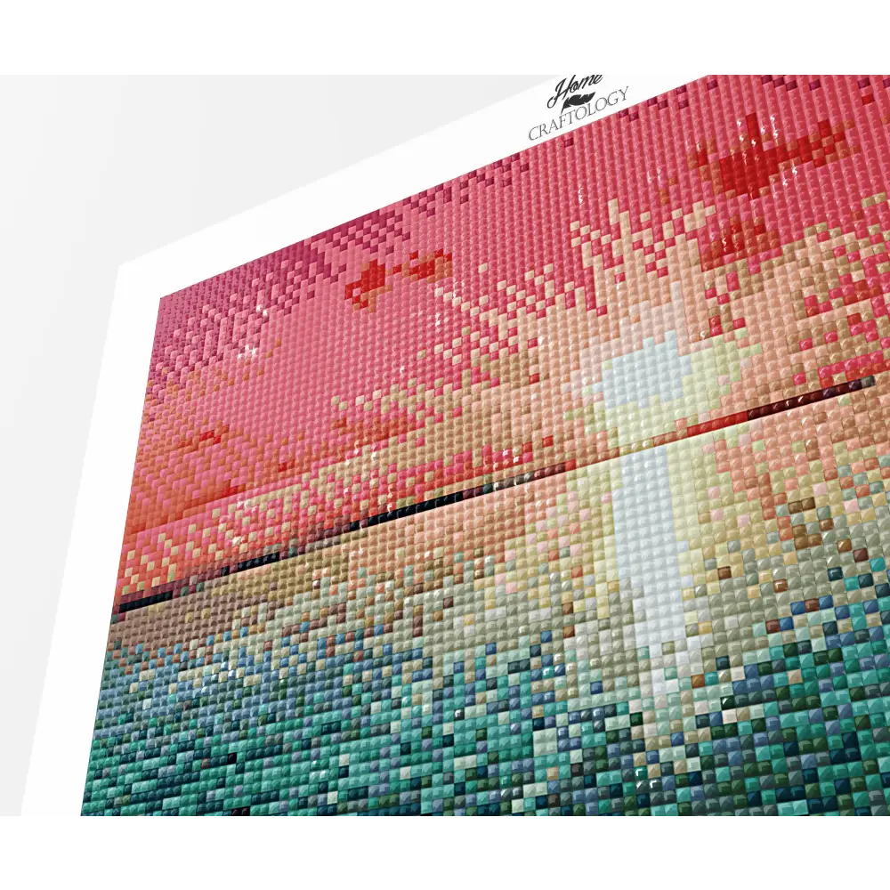 Love on the Beach - Premium Diamond Painting Kit - Diamond Painting Kit