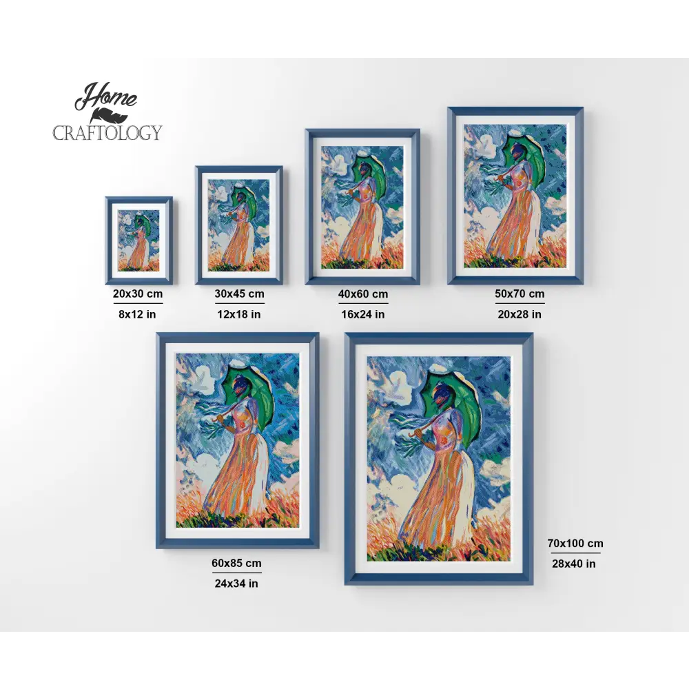 Madame Monet - Premium Diamond Painting Kit - Diamond Painting Kit