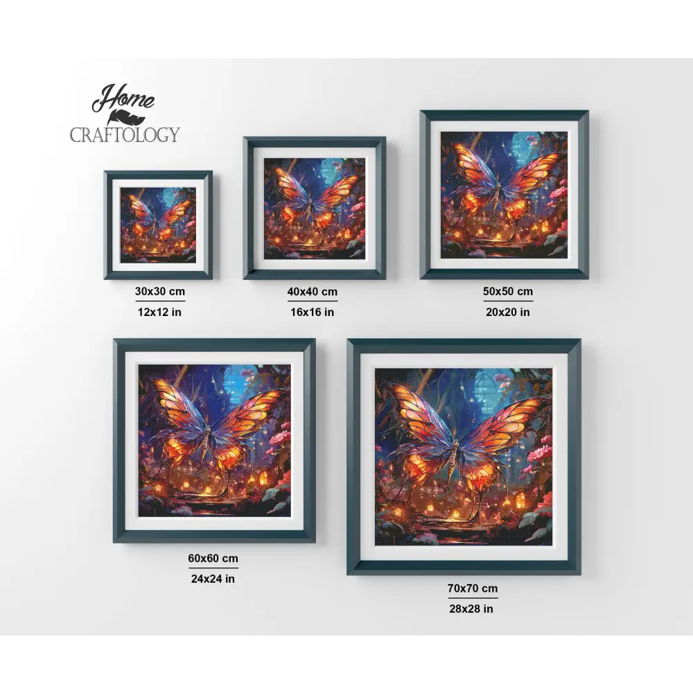 Magical Butterfly - Exclusive Premium Diamond Painting Kit - Diamond Painting Kit