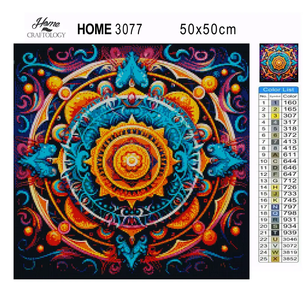 Magical Mandala - Exclusive Premium Diamond Painting Kit - Diamond Painting Kit