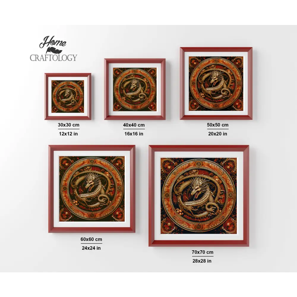 Magnificent Dragon - Exclusive Premium Diamond Painting Kit - Diamond Painting Kit