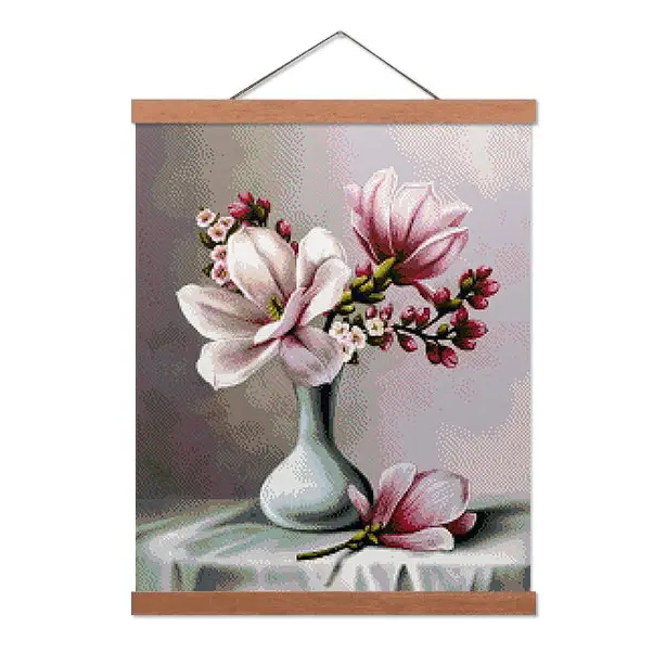 Magnolia - Exclusive Premium Diamond Painting Kit - Diamond Painting Kit