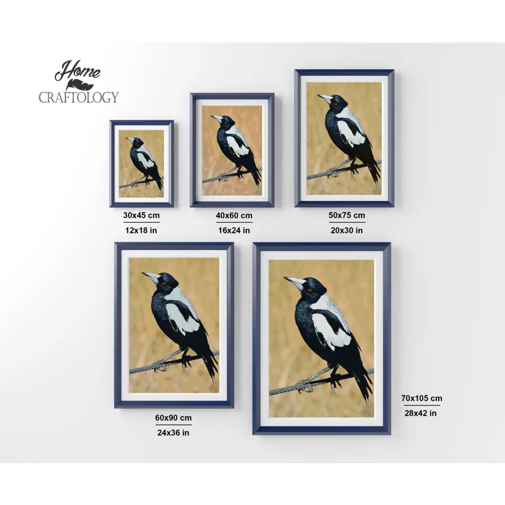 Magpie - Premium Diamond Painting Kit - Diamond Painting Kit