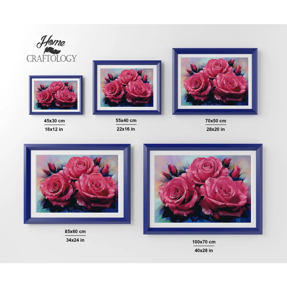Majestic Rose - Premium Diamond Painting Kit - Diamond Painting Kit