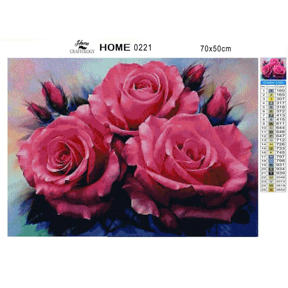 Majestic Rose - Premium Diamond Painting Kit - Diamond Painting Kit